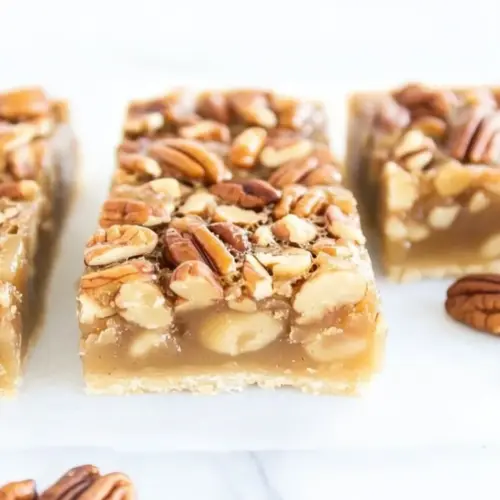 Keto Pecan Pie Bars
