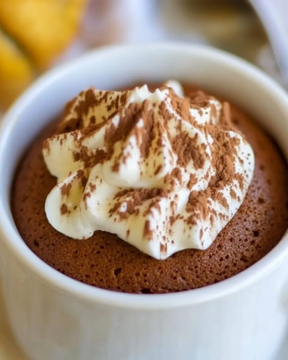 Keto Pumpkin Mug Cake