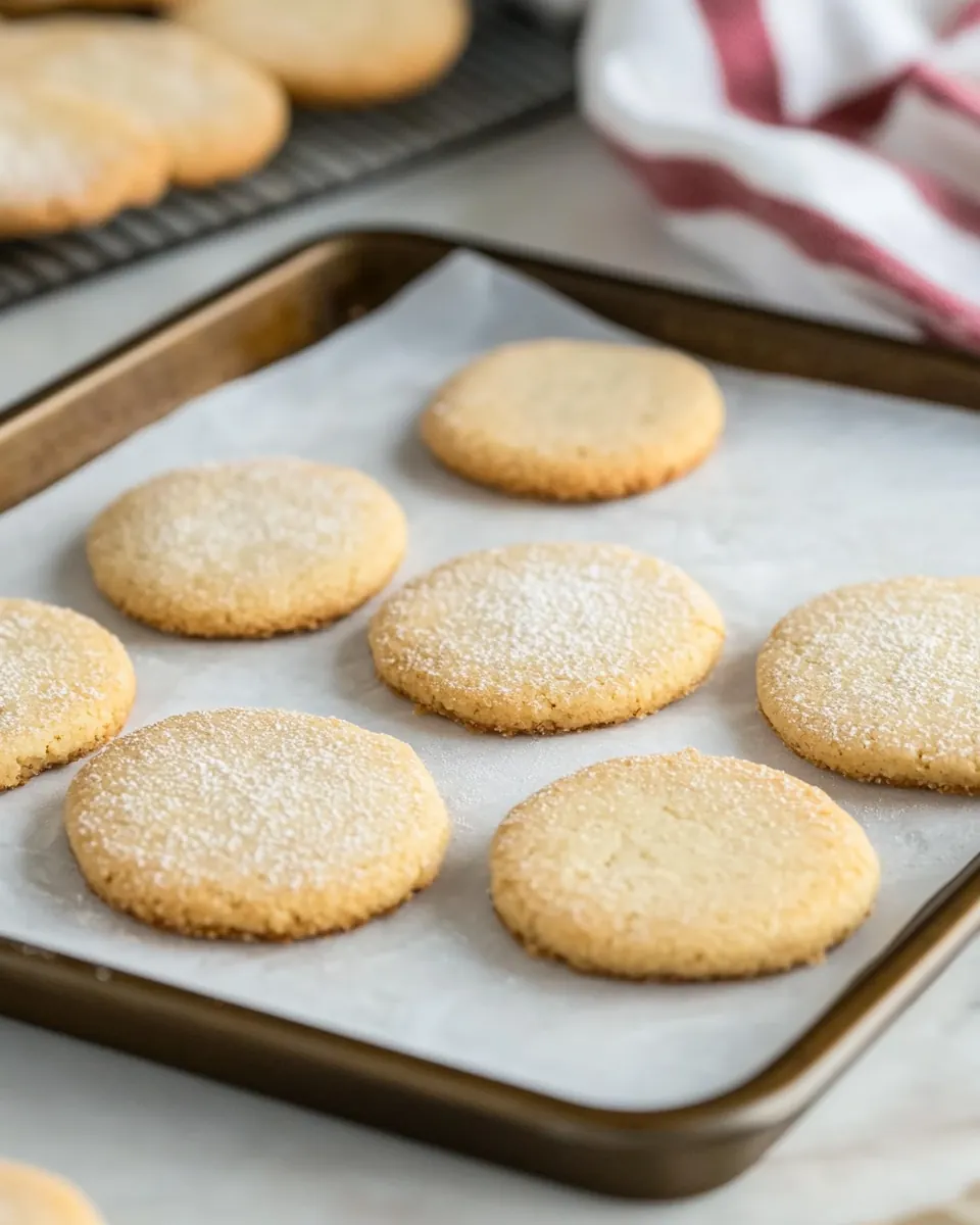 Keto Sugar Cookies with Almond Flour