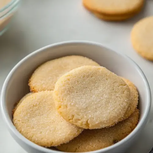 Keto Sugar Cookies with Almond Flour