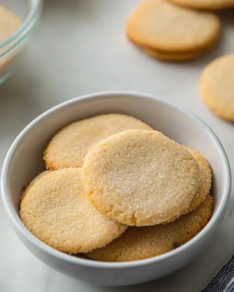 Keto Sugar Cookies with Almond Flour