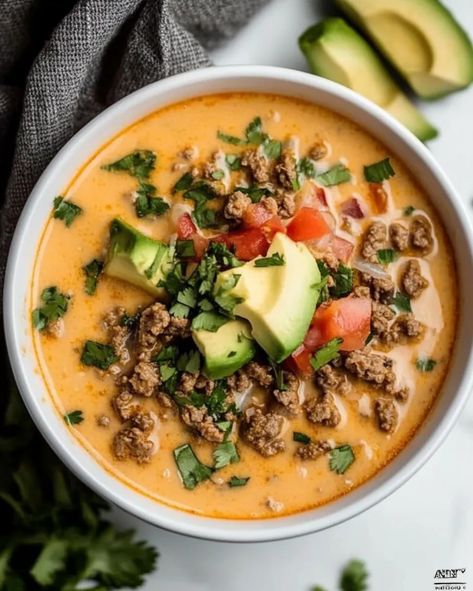 Keto Taco Soup