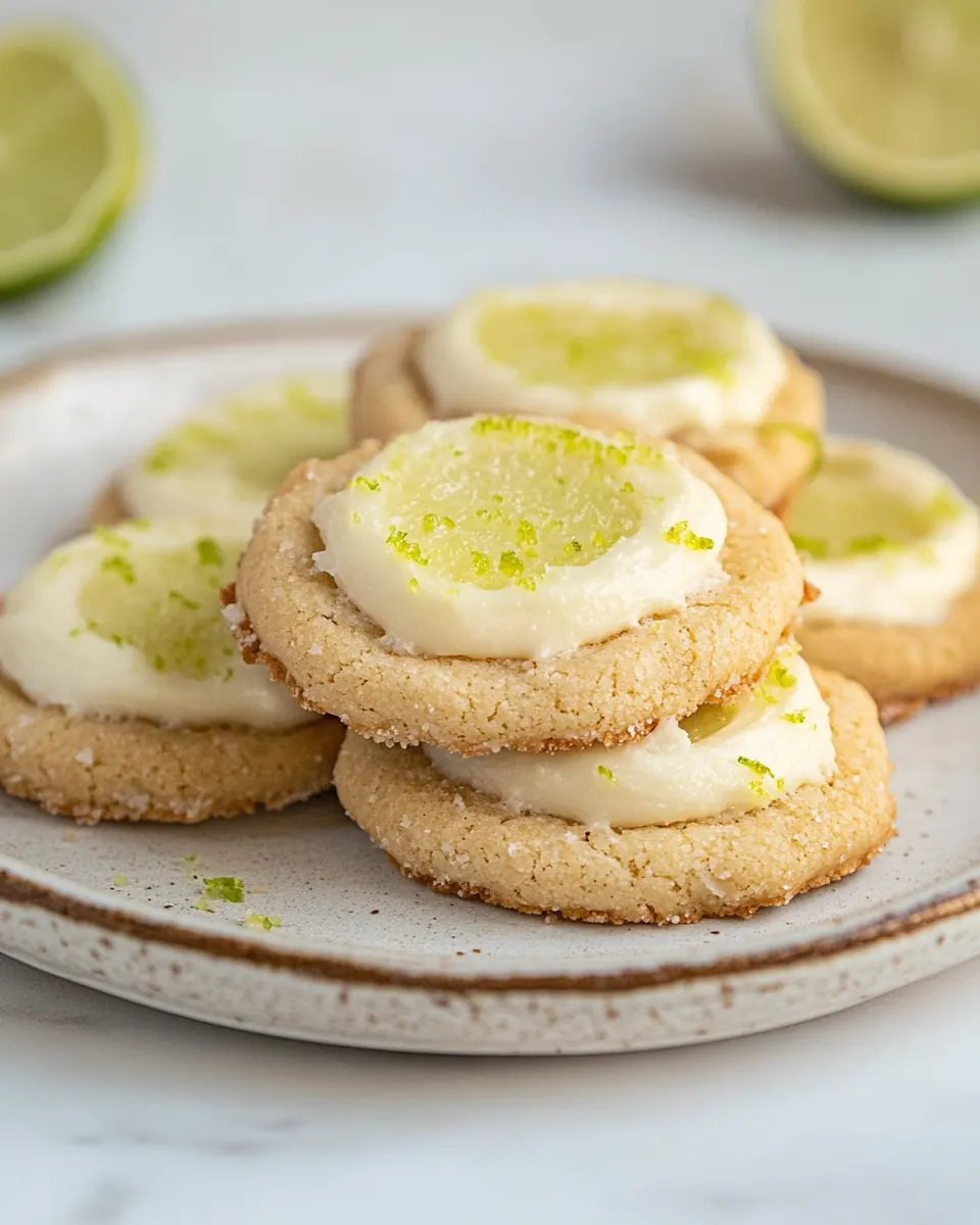 Key Lime Pie Cookies