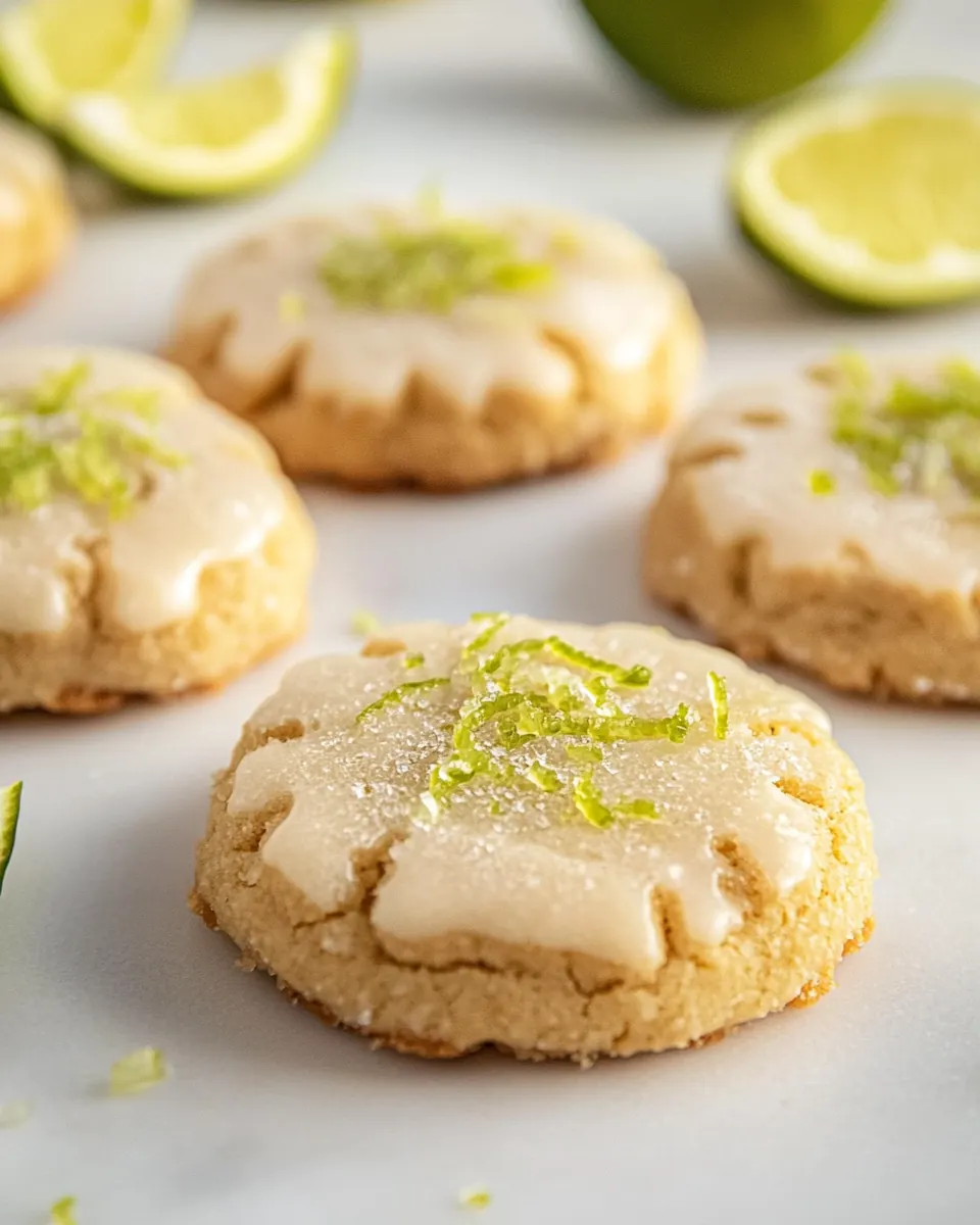Key Lime Pie Cookies