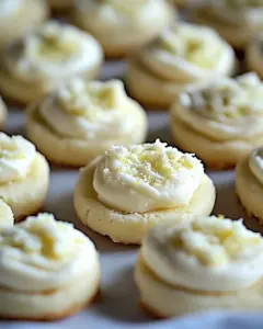Key Lime Shortbread Cookies