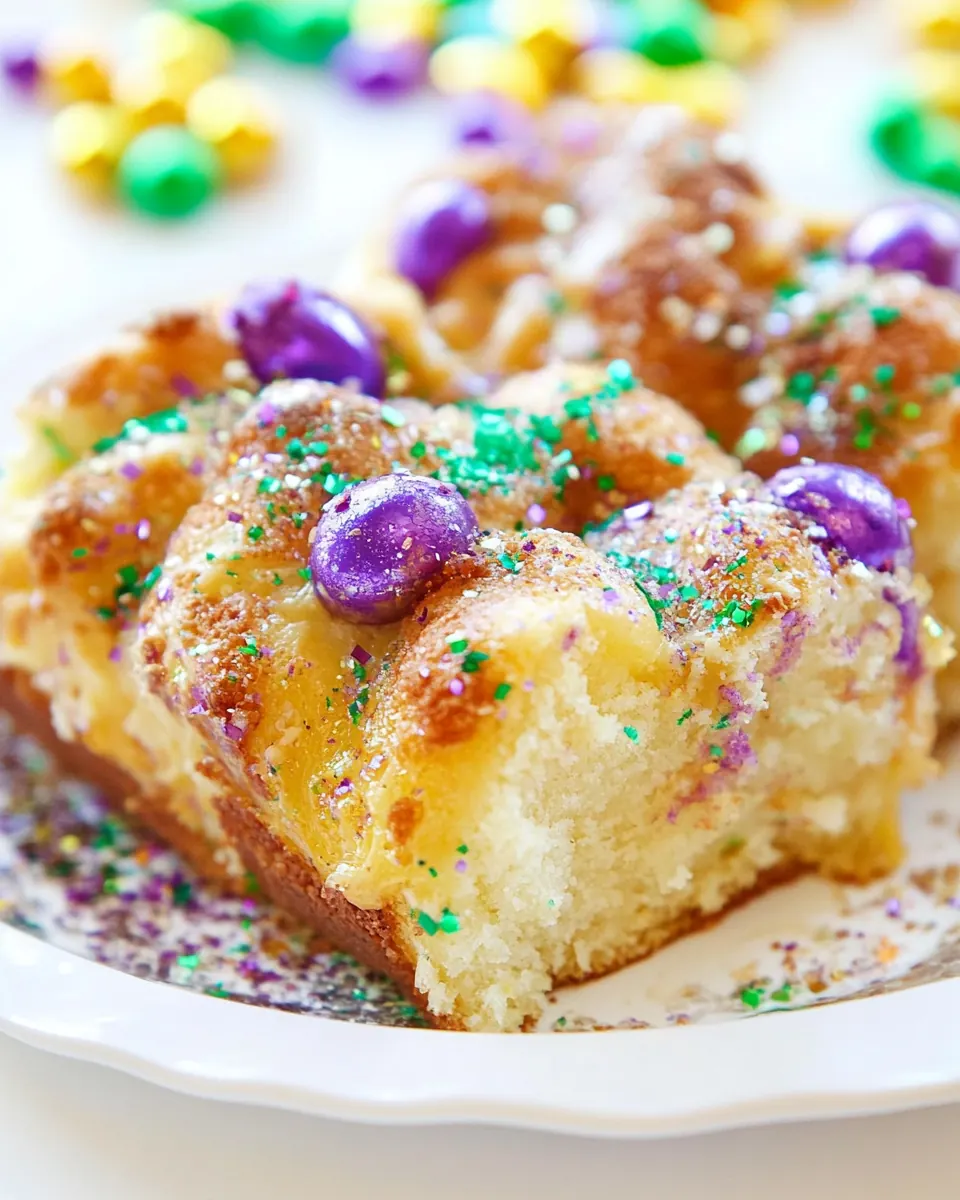 King Cake Bubble Up