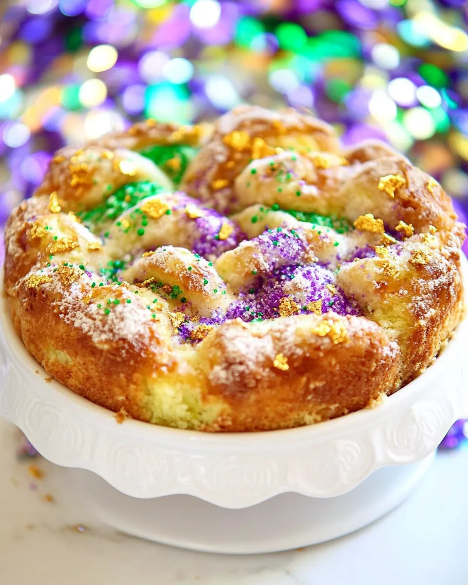King Cake Bubble Up