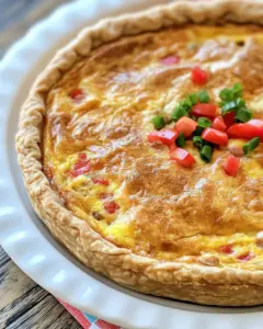 King Ranch Chicken Quiche