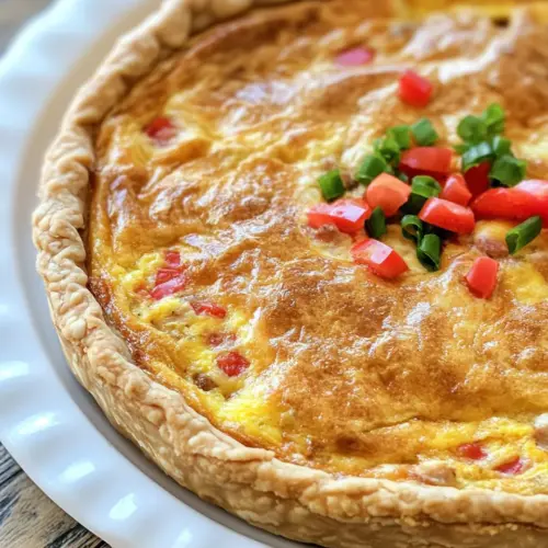 King Ranch Chicken Quiche