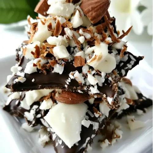 Kiss My Cookie Bark Coconut Edition
