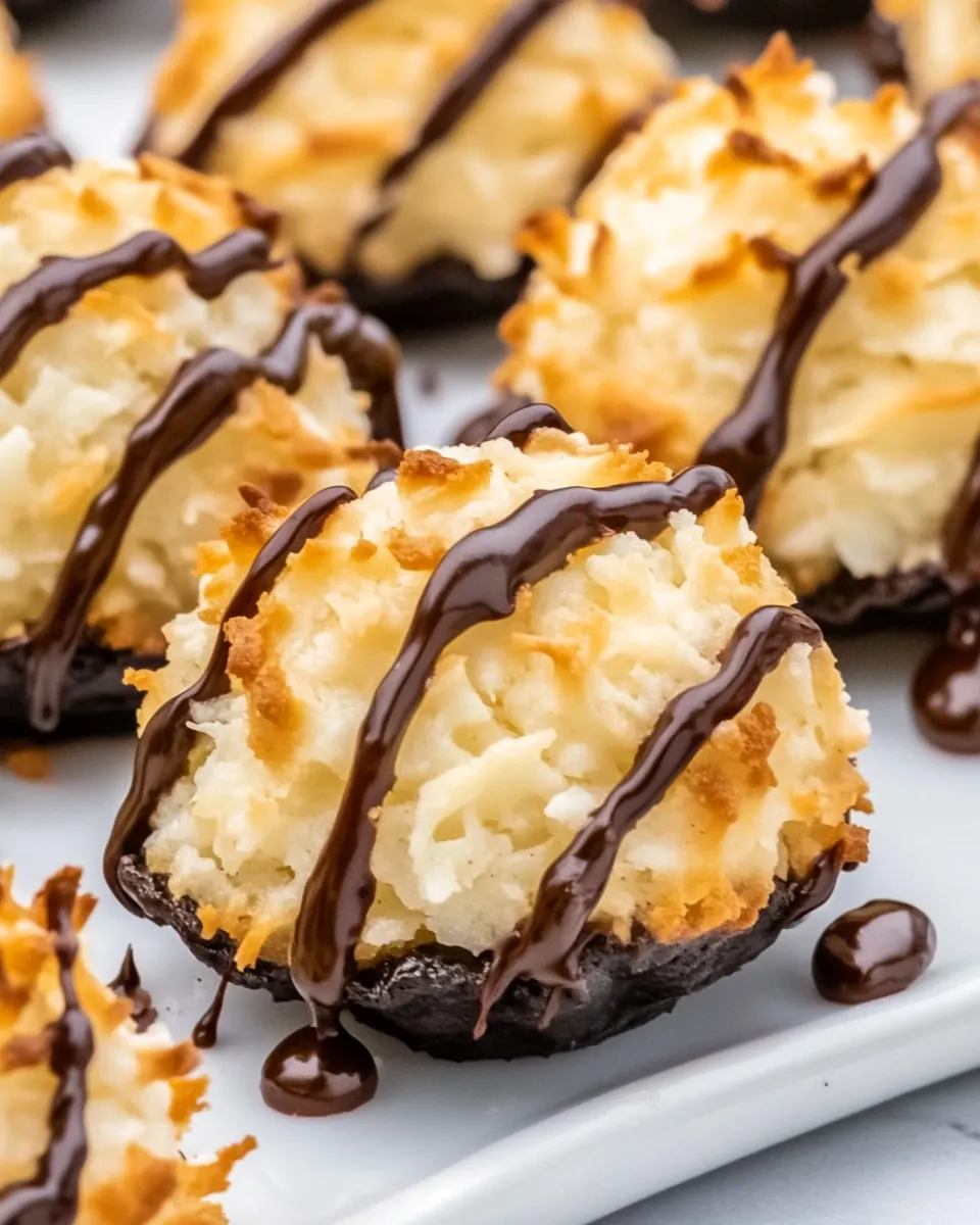 Kokosmakronen German Coconut Macaroons