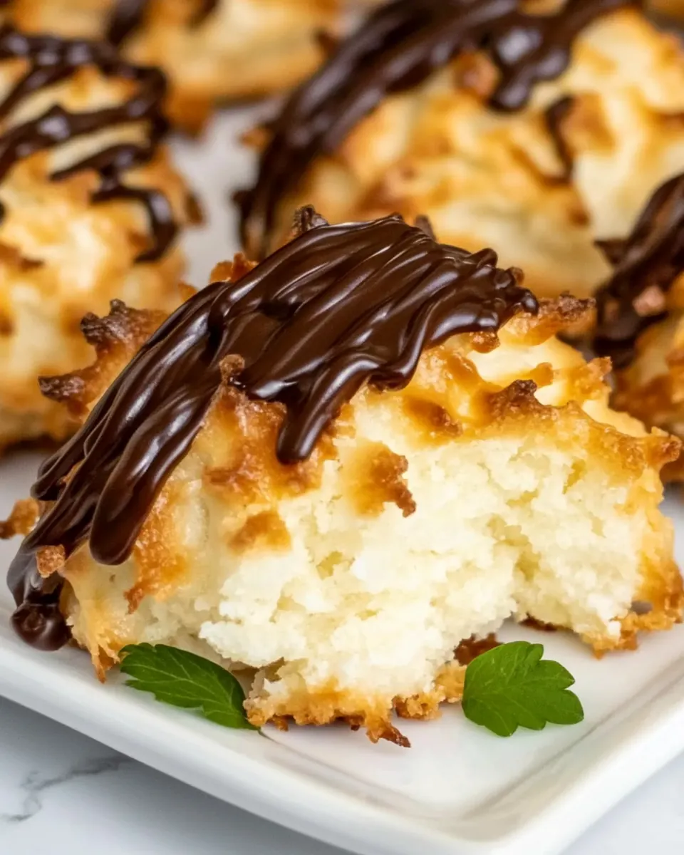 Kokosmakronen German Coconut Macaroons