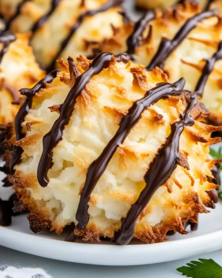 Kokosmakronen German Coconut Macaroons