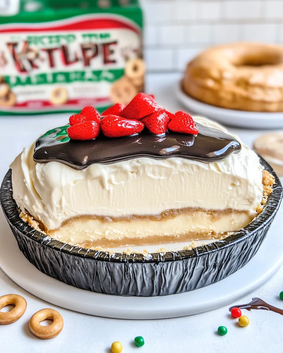 Krispy Kreme Ice Cream Pie