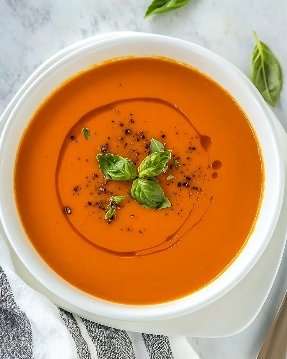 La Madeleine Tomato Basil Soup
