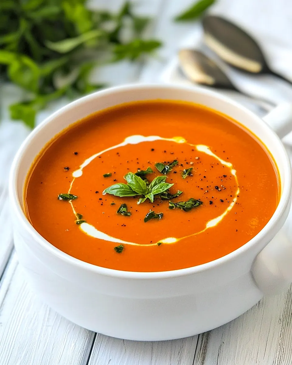 La Madeleine Tomato Basil Soup