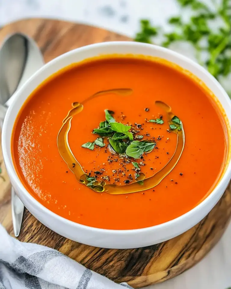 La Madeleine Tomato Basil Soup