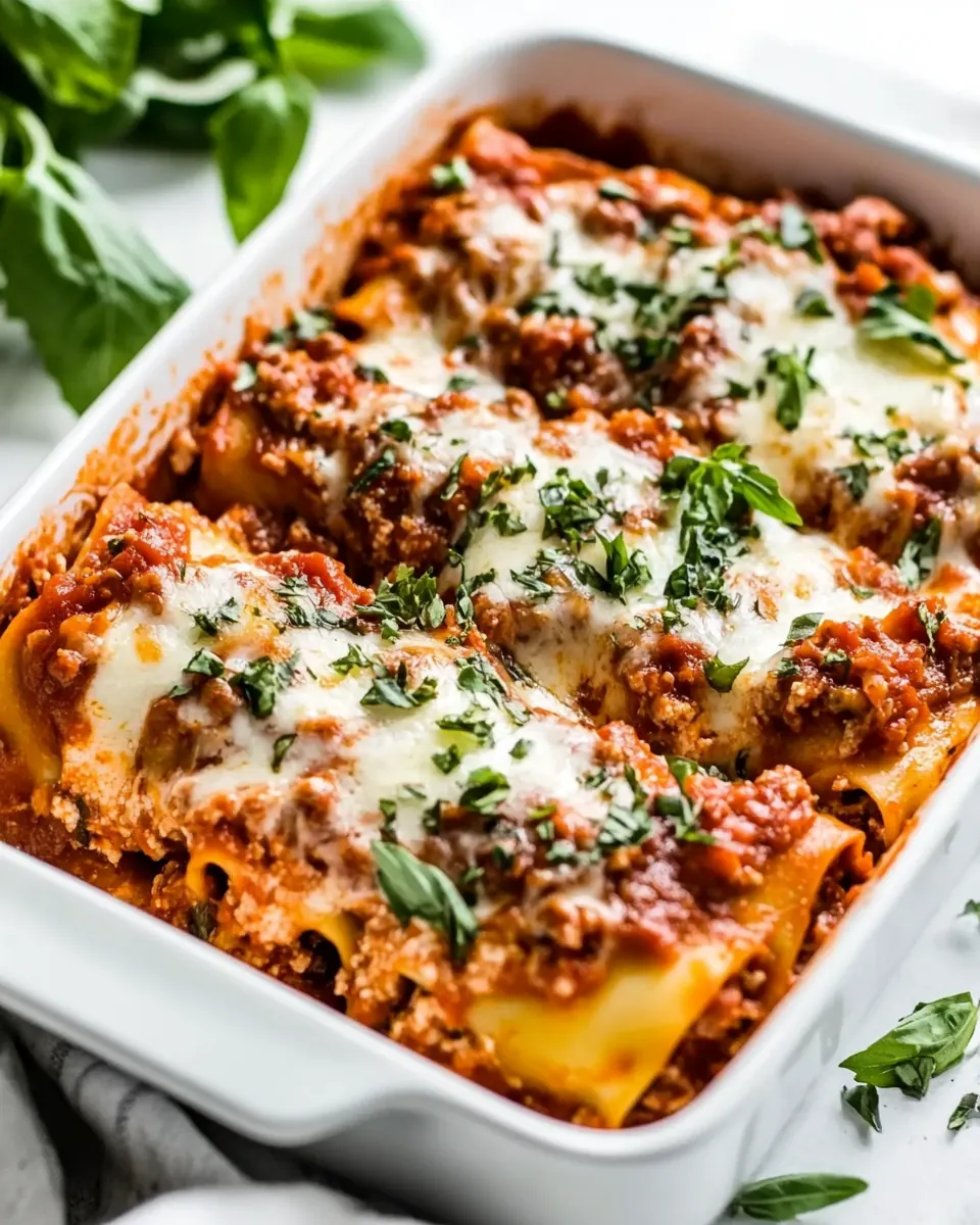 Lasagna Roll Ups