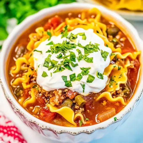 Lasagna Soup