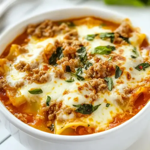 Lasagna Soup