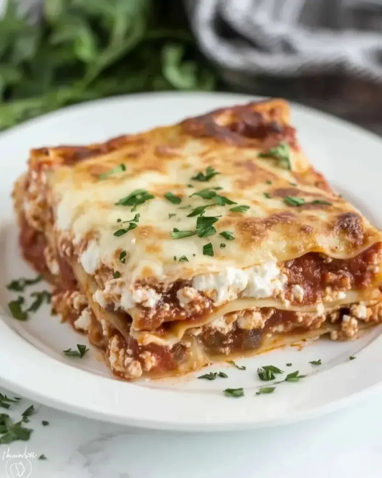 Lasagna with Ricotta Cheese