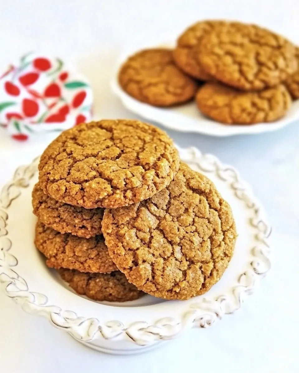 Laura Ingalls Wilder Molasses Cookies