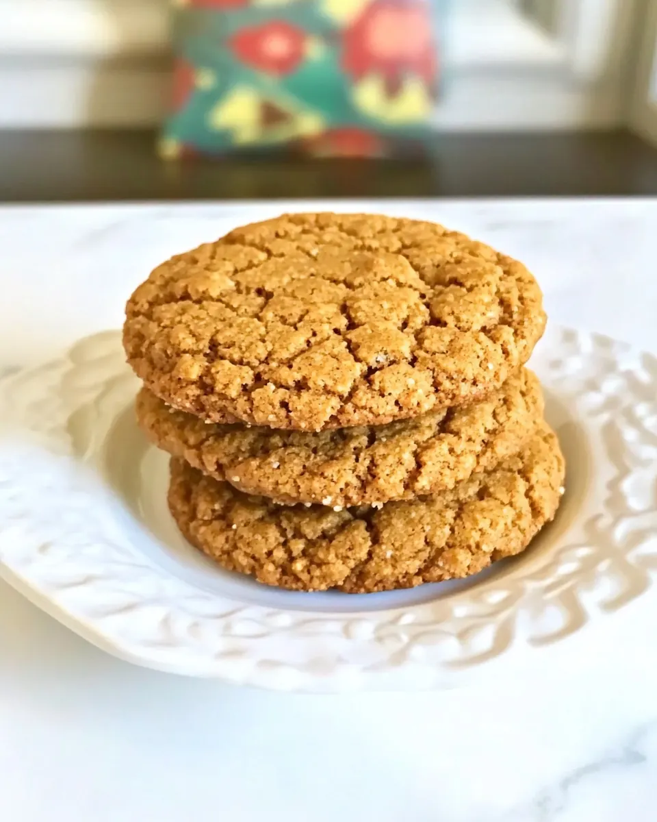 Laura Ingalls Wilder Molasses Cookies