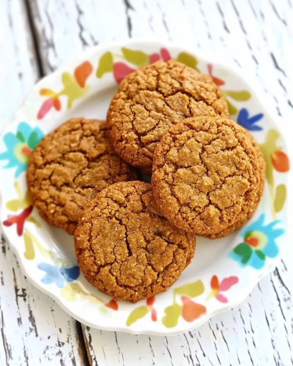 Laura Ingalls Wilder Molasses Cookies