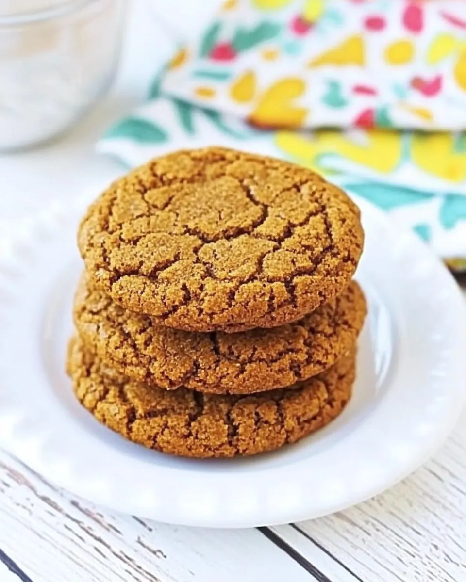 Laura Ingalls Wilder Molasses Cookies