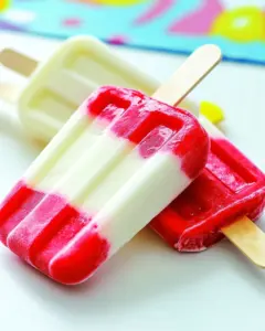 Lava Flow Homemade Popsicles