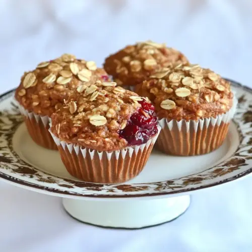 Leftover Cranberry Sauce Muffins