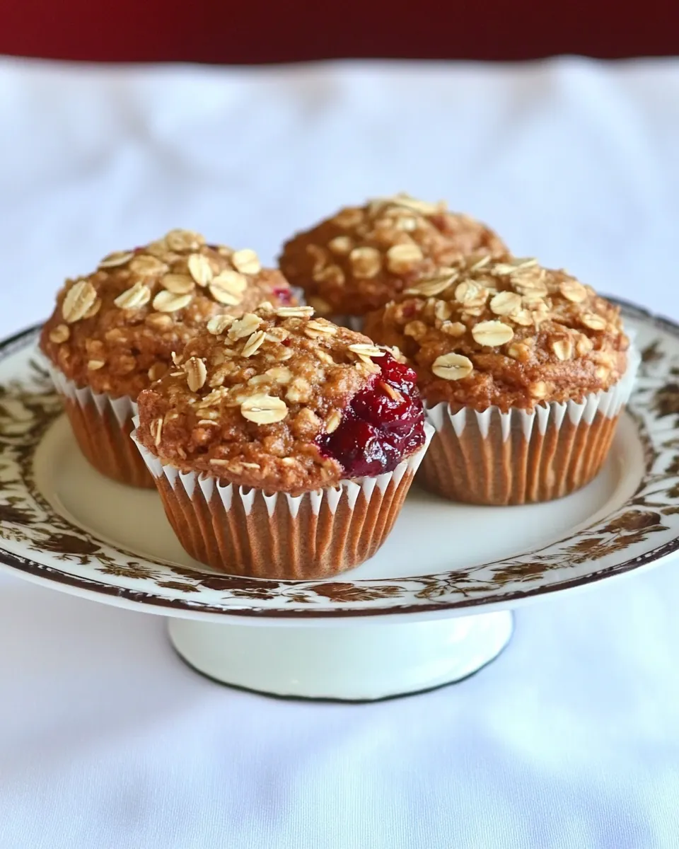 Leftover Cranberry Sauce Muffins