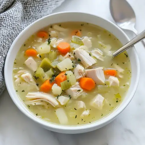 Leftover Turkey Soup