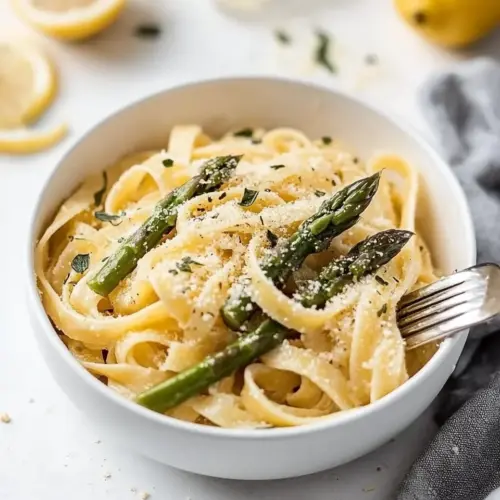 Lemon Asparagus Pasta