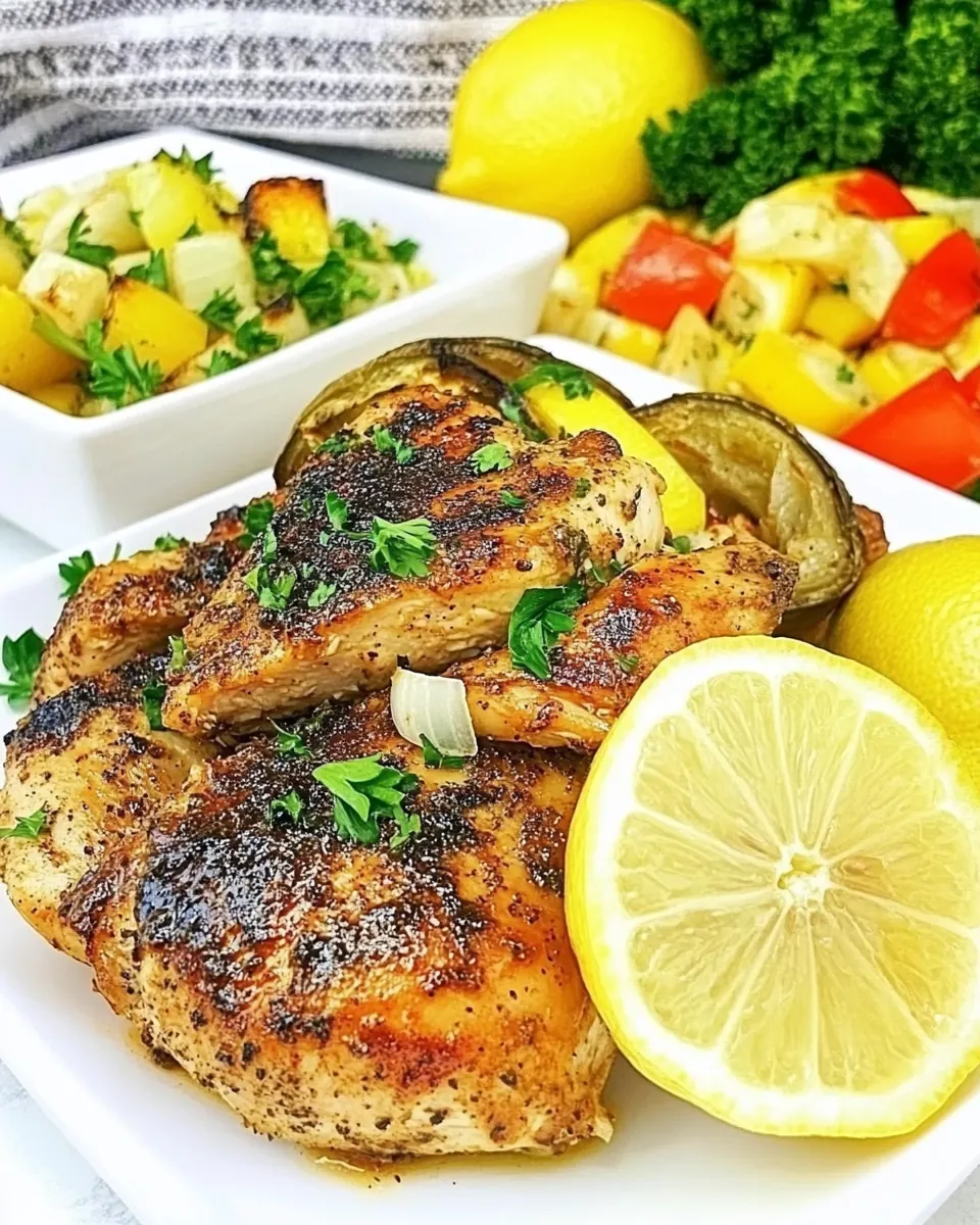 Lemon BBQ Chicken