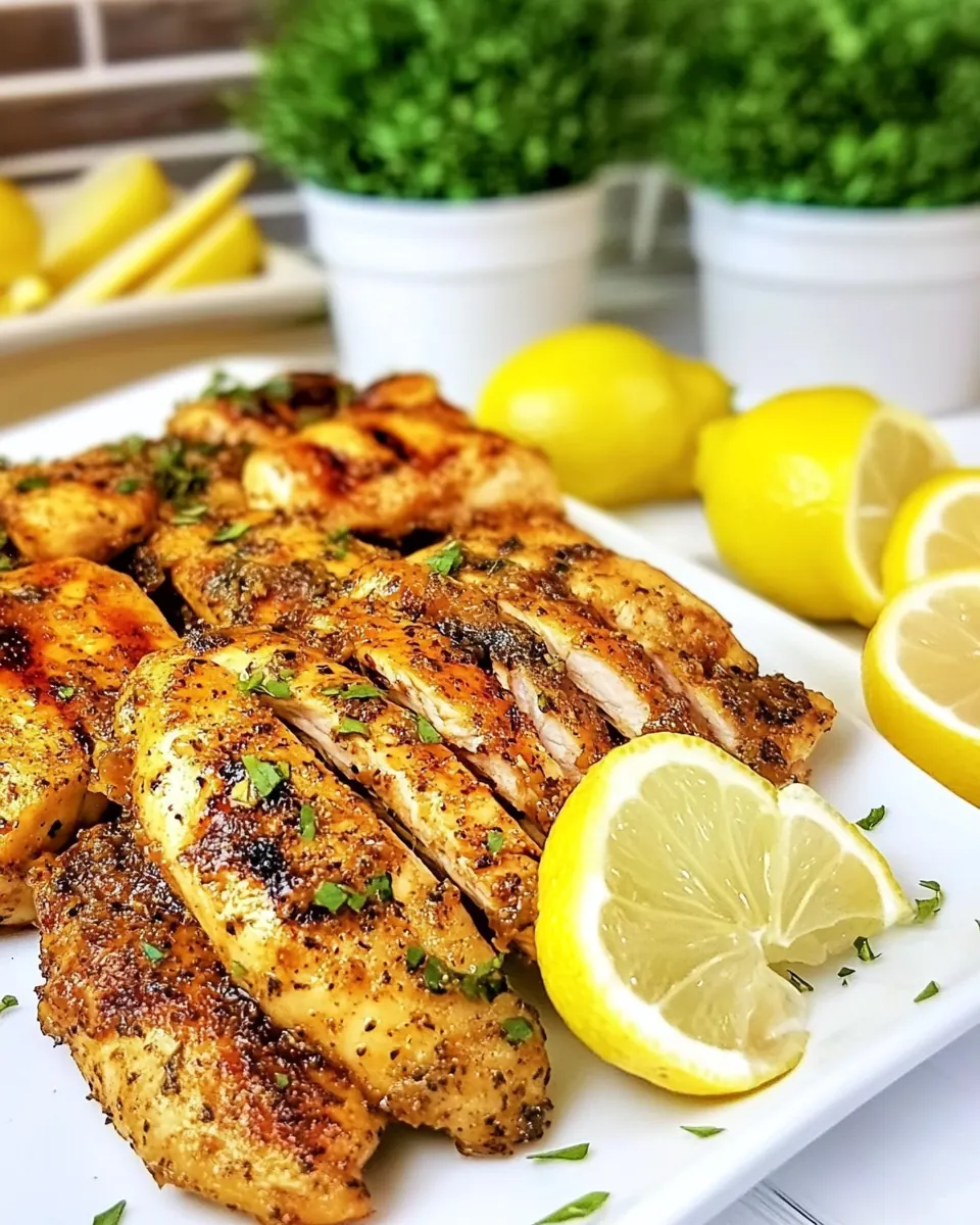 Lemon BBQ Chicken
