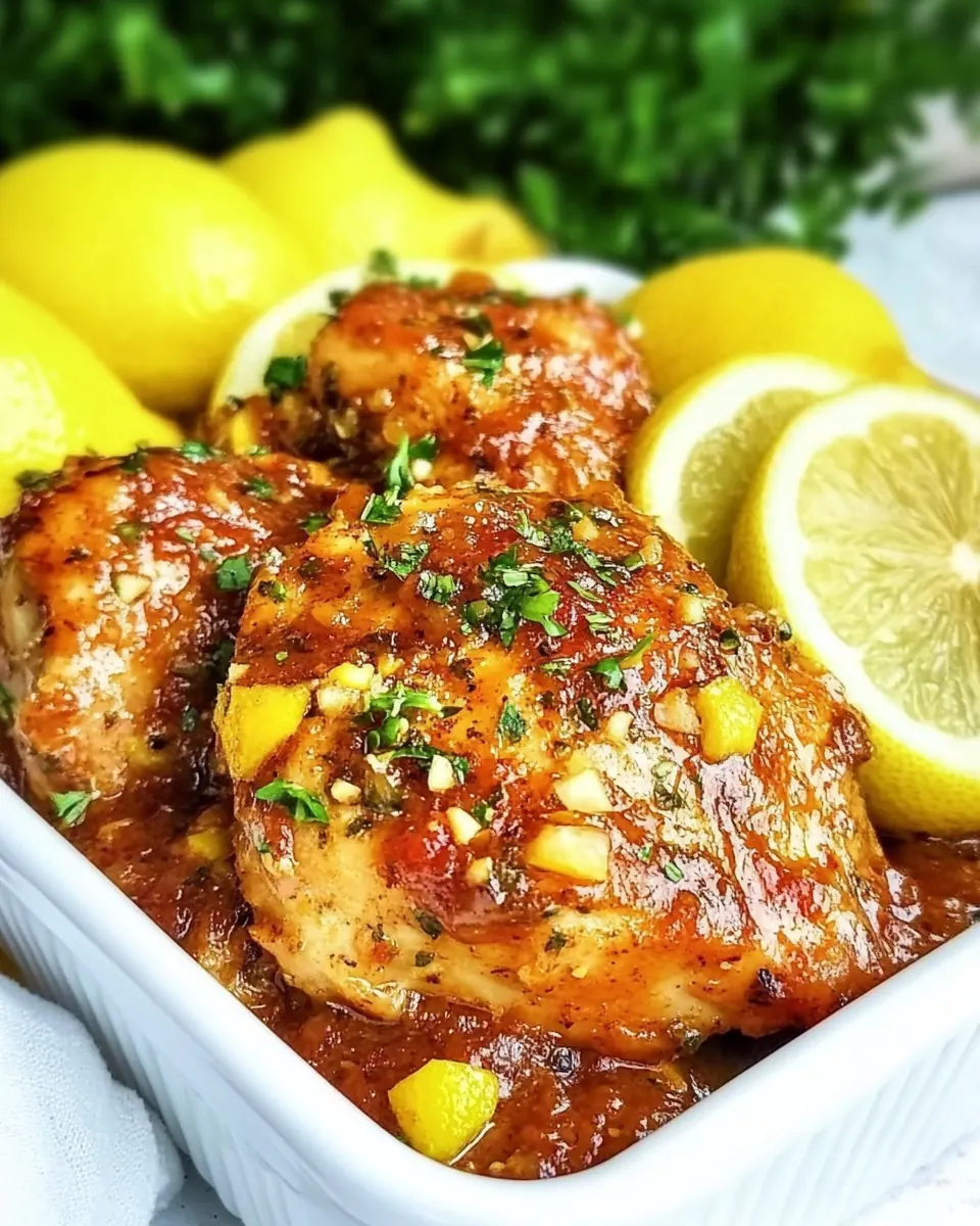 Lemon BBQ Chicken