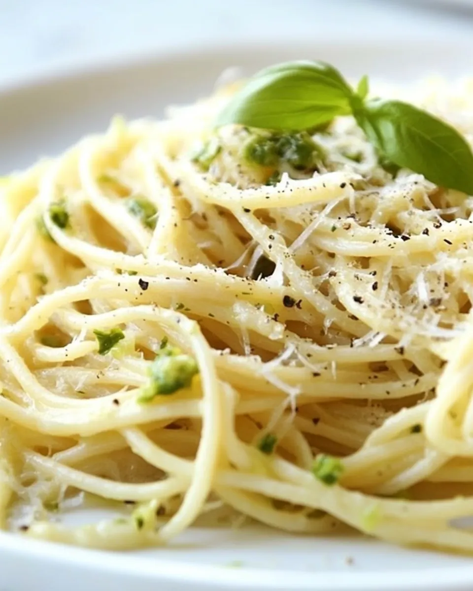 Lemon Basil Pasta