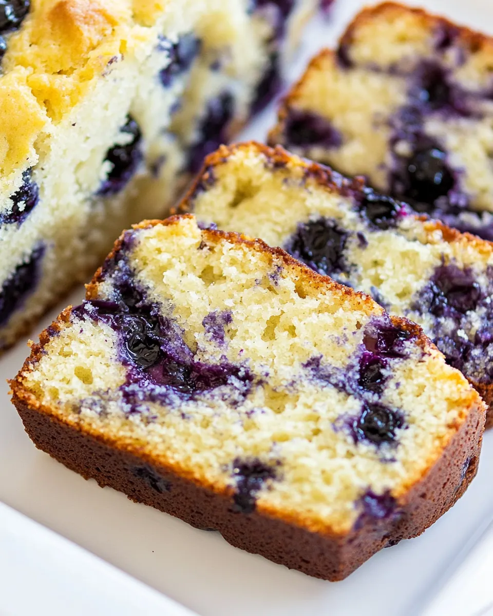 Lemon Blueberry Bread