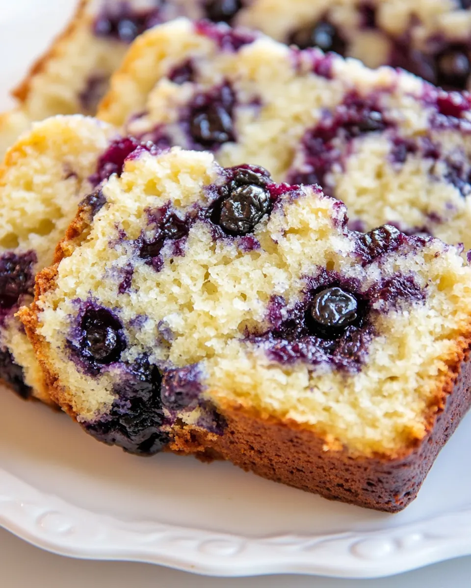 Lemon Blueberry Bread
