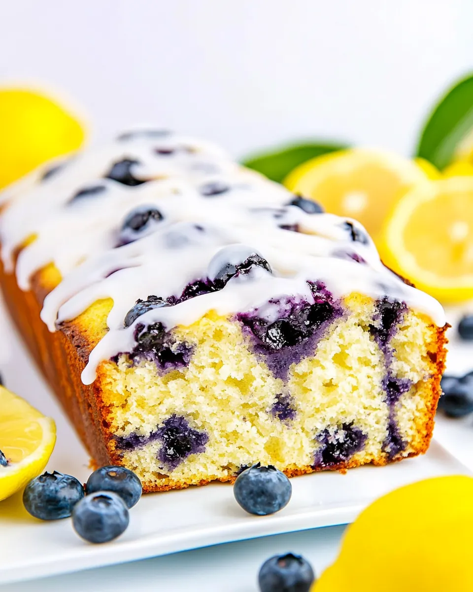 Lemon Blueberry Bread