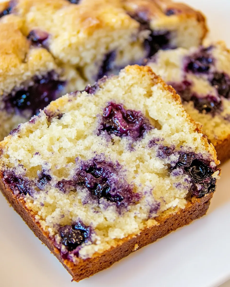 Lemon Blueberry Bread