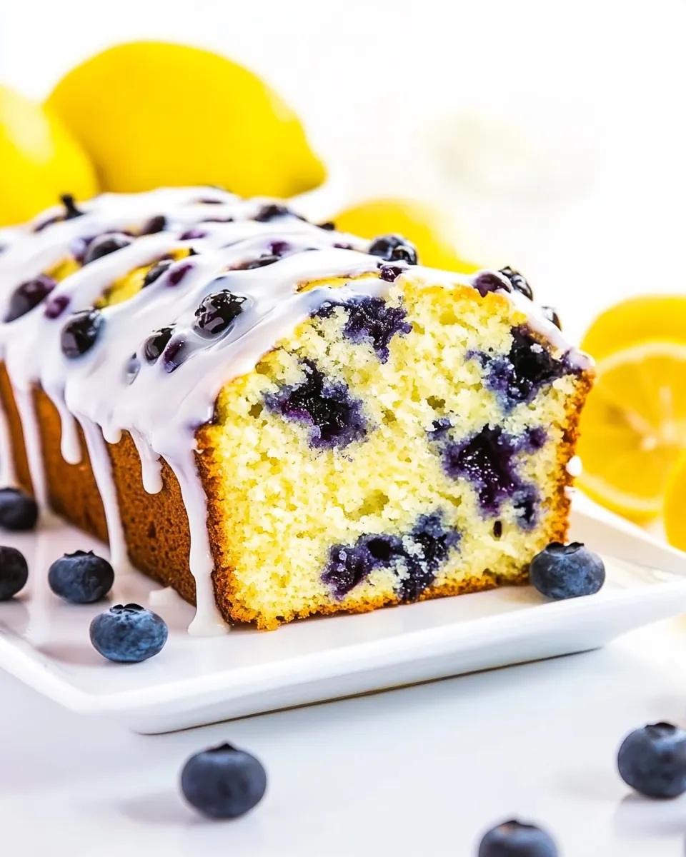 Lemon Blueberry Bread