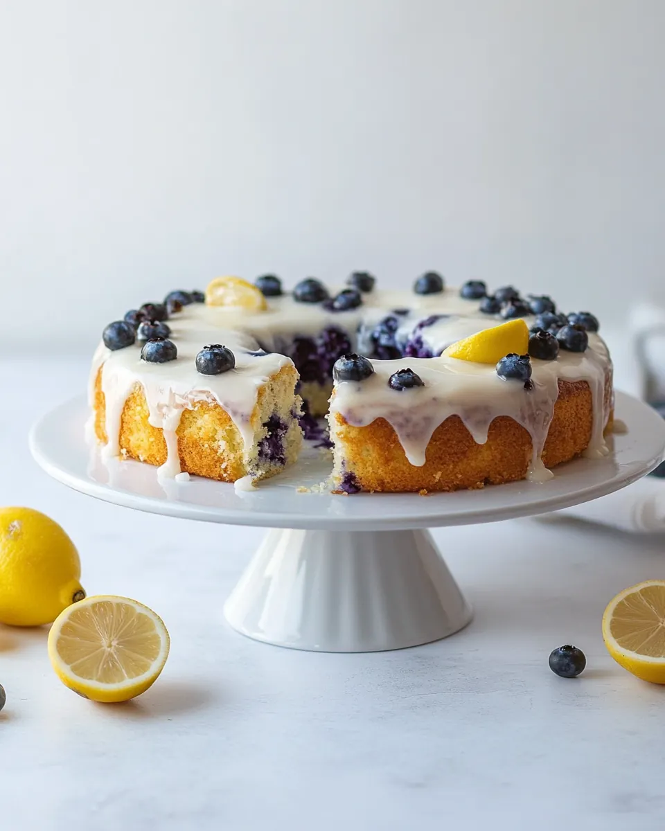 Lemon Blueberry Cake