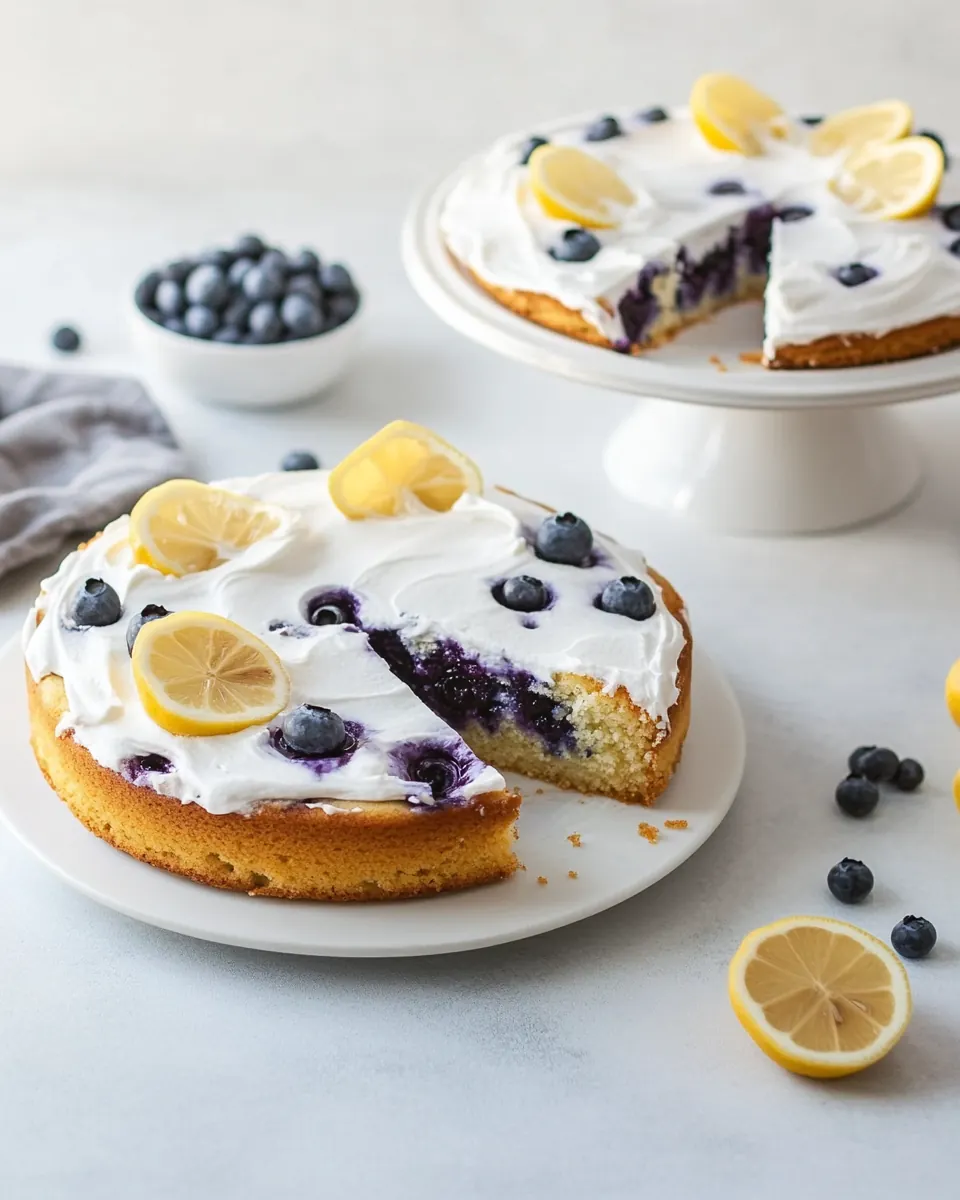 Lemon Blueberry Cake