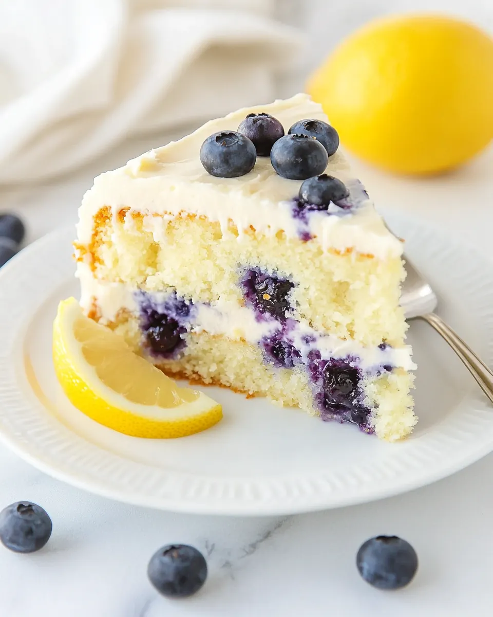 Lemon Blueberry Cake