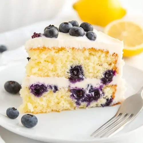 Lemon Blueberry Cake