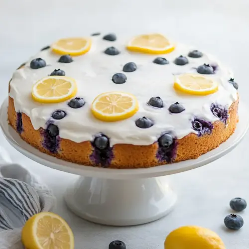 Lemon Blueberry Cake