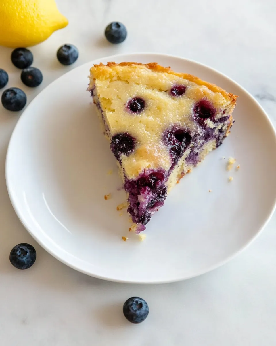 Lemon Blueberry Cake