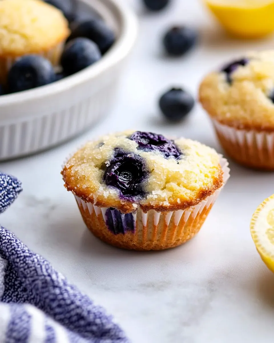 Lemon Blueberry Muffins